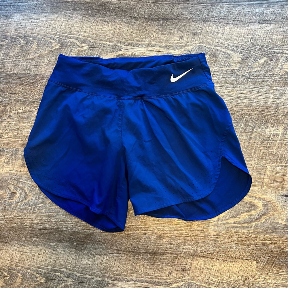 Nike Running Shorts-2 pair. One Royal Blue and the Other Maroon. Like new! - Picture 2 of 10